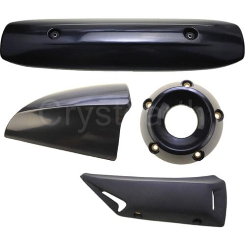 New Motorcycle Exhaust Pipe Cover Cowl For Yamaha XP500 TMAX500 2011-2016 T-MAX TMAX T MAX 530 2011 2012 2013 2014 2015 2016