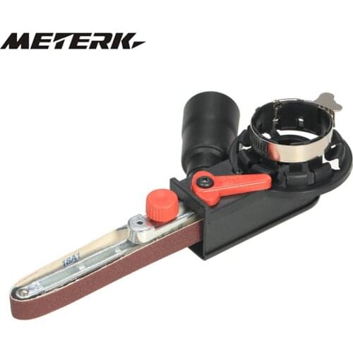 Multifunction Mini DIY Sander Sanding Belt Adapter Bandfile Belt Sander for 115mm 4.5" and 125mm 5" Electric Angle Grinder