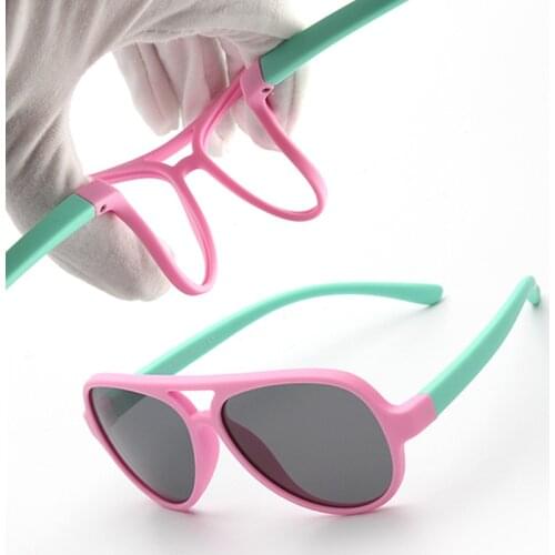 MXDMY Infant Baby Kids Sunglasses Polarized Child Safety Coating Glasses Polaroid Sun Glasses Fashion TR90 Shades oculos