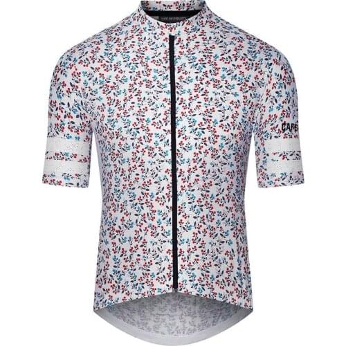 New Cafe Du Cycliste Summer Mens Cycling Jersey Breathable Short Sleeve Outdoor Sports Bicycle Clothing Maillot Ciclismo Hombre