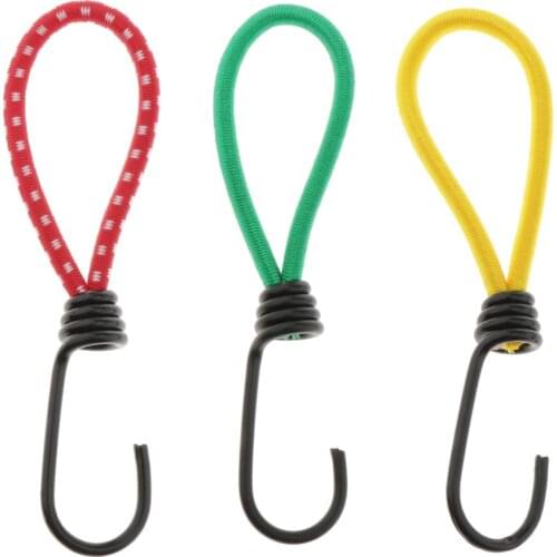 Outdoor Camping Tent Elastic Rope Buckle Stretch for Hiking Backpacking