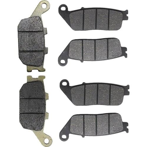 Front & Rear Brake Pad Set For Honda CB 600 FY/F1-F6 Hornet (2000-2006) For Honda CB 600 F2Y/F21/F22 Hornet S (2000-2004)