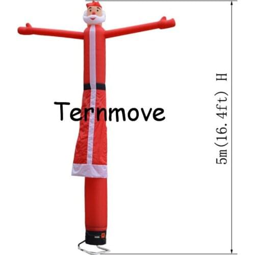 Christmas inflatable santa claus air dancer Standing Inflatable Santa Claus Air sky dancer Christmas decoration