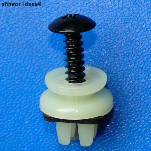 Shhworldsea auto plastic clips and fastener Rear combination lamp buckle for mazda