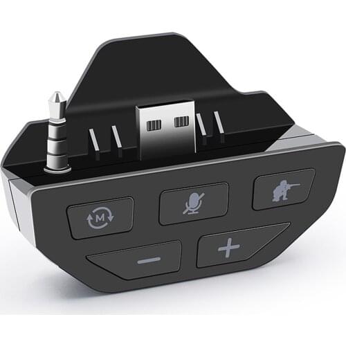 Stereo Headset Headphone Speakers Controller Headset Adapter Game Controller 3.5mm 3.5mm Conversion Head Wireless Stereo Adapter