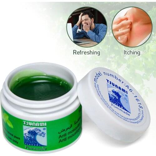 Thailand Green Herbal Ointment Cool Oil Cold Headache Dizziness Sunburn Muscle Rub Aches Pain Relief Cream Skin Care 10g