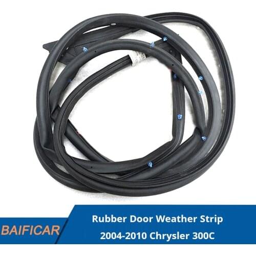Baificar Brand New Genuine Rubber Door Weather Strip For 2004-2010 Chrysler 300C