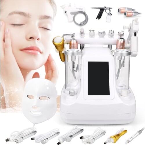 Water Dermabrasion BIO MicroCrurrent Facial Skin Rejuvenation Beauty Machine