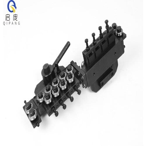 Superior Quality Wire Straightener 0.8-1.5mm 18 Rollers Straightening Metal Wire Device Quick Clamping