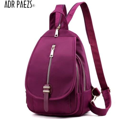 Women Preppy Style Backpack Lady Brand Designer Waterproof Nylon School Bags Ipad Daypack double Shoulder Bag Girls Rucksacks
