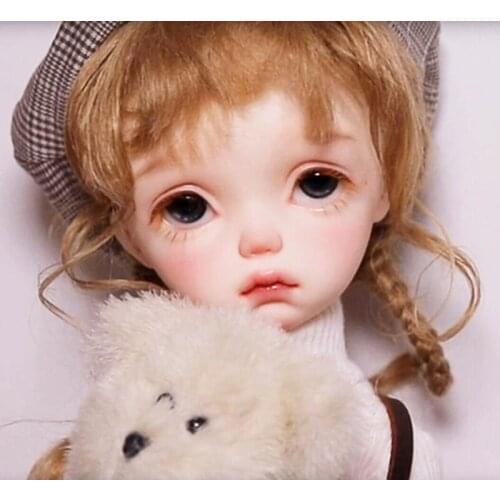 1/6 BJD Doll BJD/SD Fashion cute model Resin Joint Doll For Baby Girl Birthday Gift random eyes