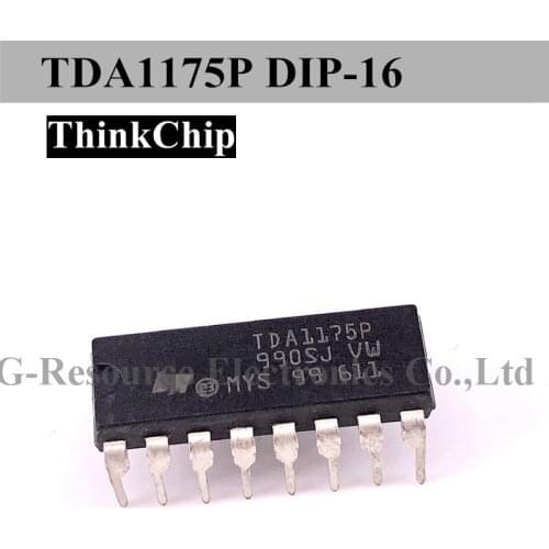 10 pcs) TDA1175P DIP-16 TDA1175 DIP16 LOW-NOISE VERTICAL DEFLECTION SYSTEM 100% New Original