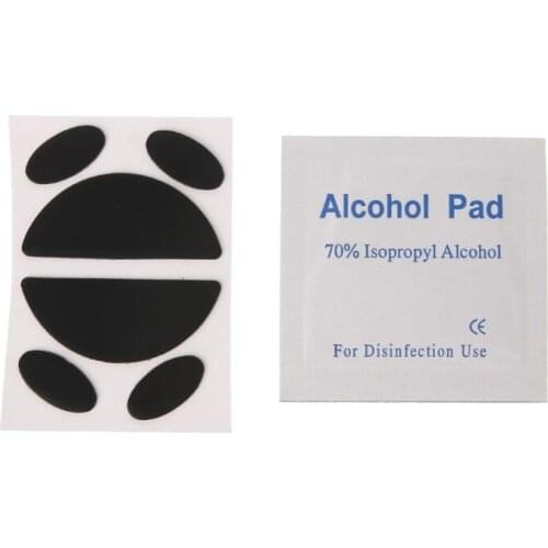 2Sets 0.6mm Thickness Replacement Mouse Feet Skates for logitech G100 G100S