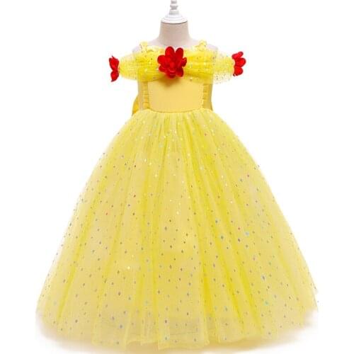 2021 New Girls Elsa Princess Dress Christmas Halloween Party Costumes Children Birthday Vestidos Robe Kids Cosplay Dress Costume