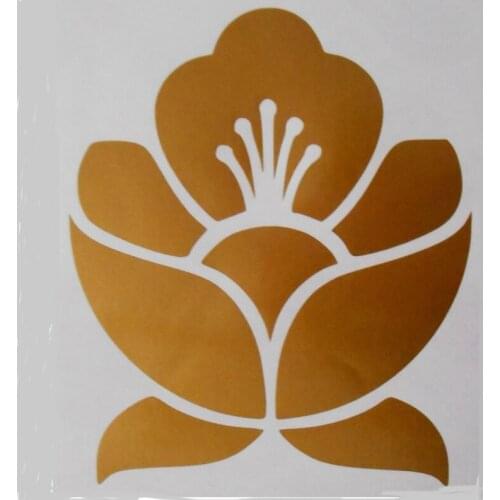 4 x Flower Tile, Wall, Window Stickers /Transfers Kitchen, Bathroom Wall Sticker 20 Colours Available