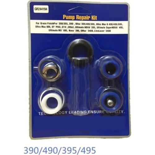 5 pcs sealing ring for High pressure airless spraying machine paint sprayer seals sprayer repair kit