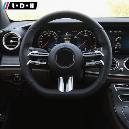 For Mercedes Benz Range Carbon Fiber Amg Steering Wheel with LED Customized