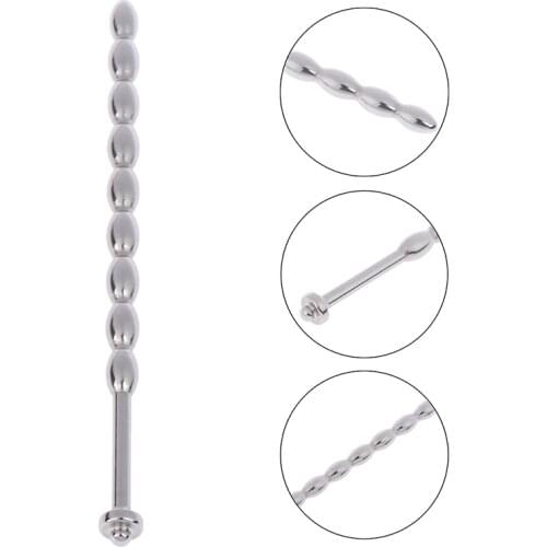 Stainless Steel Electro Shock Penis Plug Urethral Dilators Catheters Sounds Sex Toys for Men Medical Themed Toys