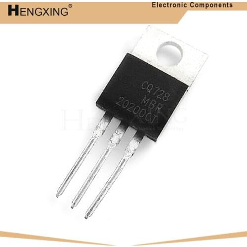 10piece MBR20200CT TO220 MBR20200 TO-220 20200CT In Stock