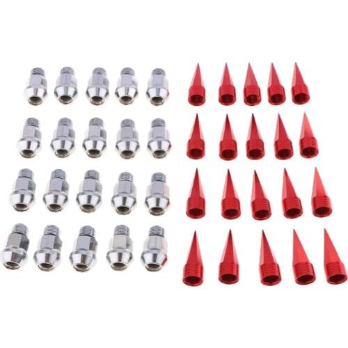 Cone Style Tire Stem Air Valve Caps Car Truck Bike Wheel Dustproof Cover