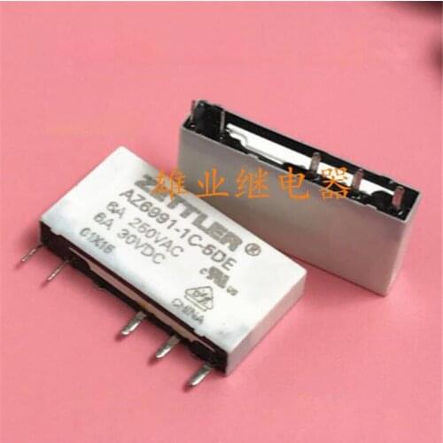 5V relay AZ6991-1C-5DE AZ69911C5DE AZ6991 1C 5DE 5VDC 6A 5PIN