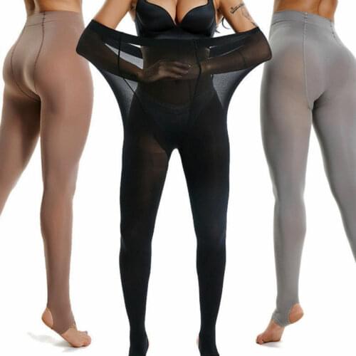 Metelam 240lbs Women Plus Size Ultra Elastic Tights Stockings Thick Warm Pantyhose Stirrup and Footed