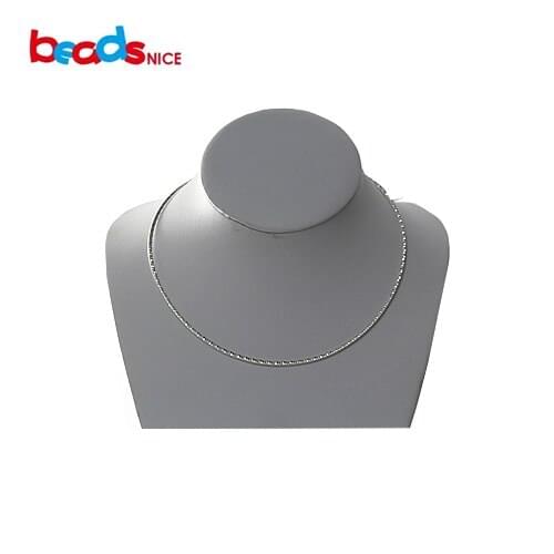 Beadsnice new arrival silver chain necklace personalized statement necklaces jewelry making 925-sterling-silver women ID31864