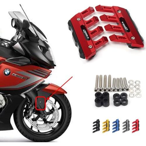 For BMW K1600GT k 1600gt Motorcycle CNC Accessories Mudguard Side Protection Block Front Fender Anti-Fall Slider