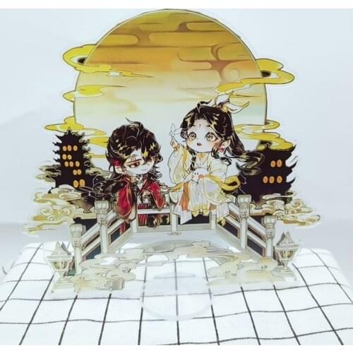 Anime Tian Guan Ci Fu Cosplay Hua Cheng Xie Lian Acrylic Stand Figure Model Plate Tian Guan Ci Fu Gifts For Girls CS573