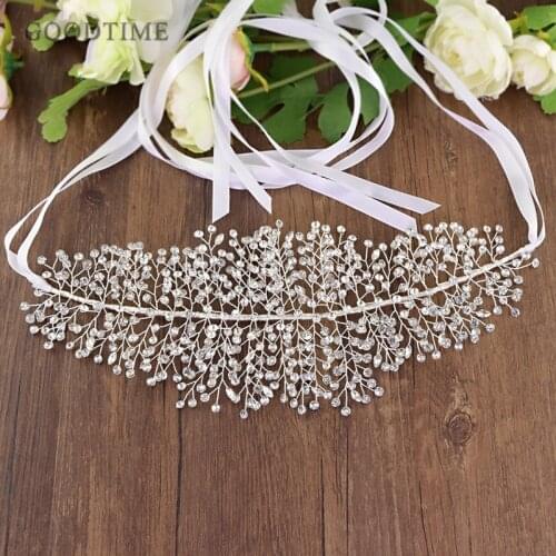 Noble Wedding Belt Dress Belt Rhinestone Wedding Accessories Dress Long Belt Bride Bridesmaid Belt For Women Girl Wedding Party