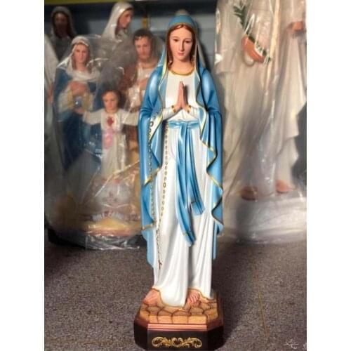 LARGE --100CM/39" CHRISTIANISM MADONNA HOME DECOR DECORATION RELIGIOUS VIRGIN MARY DECORATION ART STATUE