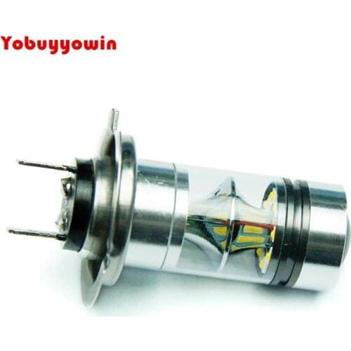 H7 6000 K 100 W Projecteur 20-smd LED Cree CHIP brouillard conduite DRL Ampoules Blanc