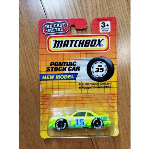 Matchbox 1/64 Pontiac Stock Collection Metal Die-cast Simulation Model Cars Toys
