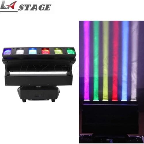 Pro DJ RDM pixel zoom 6x40w rgbw 4in1 Led Beam Bar Moving Head Light