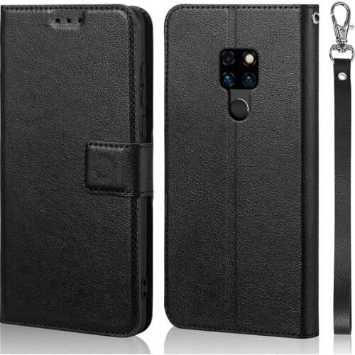 Luxury Flip Case for Huawei Mate 20 Cover Original Book Design Leather Phone Coque Wallet Capa Stand With Strap Card