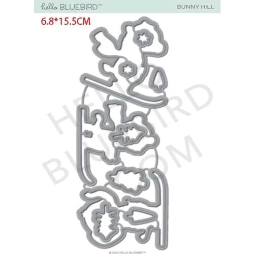 Elephant and tiger skiing Metal Cutting Stencils for Scrapbooking Scrapbooking Metal Cutting Dies New Cutting Dies 2021