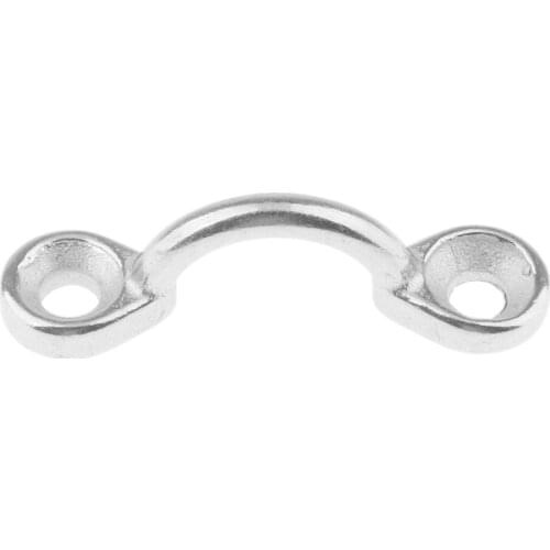 Stainless Steel Boat Top Pad Eye, Eye Straps, Tie Down, Deck Loops