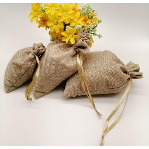 500pcs Silk Ribbon Drawstring Bag Sack Jute Bag Small Jewelry Bags Pouch for Jewelry Gift Packaging Bag Wedding Display Diy Gift