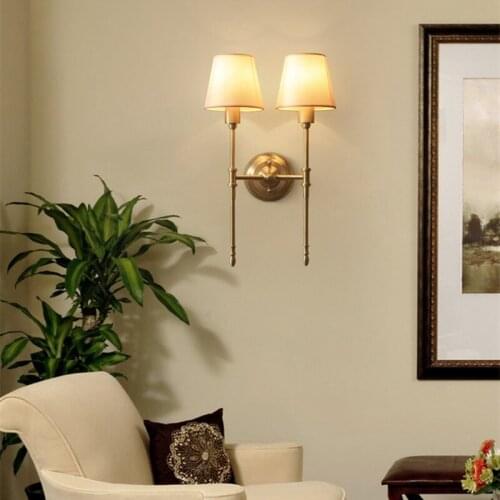 Decorative Copper wall light classic Design American Farmhouse Kitchen Lounge Kitchen Lounge light sconce wall corridor light