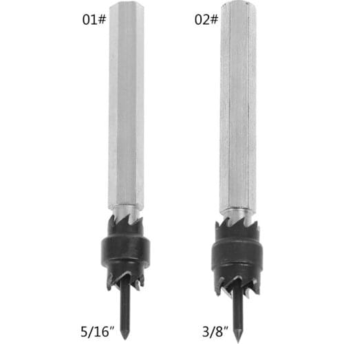 3/8 or 5/16 Inch HSS Double Sided Rotary Spot Weld Cutter Drill Bit Welds Remover Tool