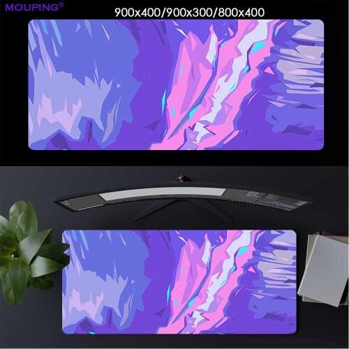Art Table Purple Mousepad Gamer Keyboard Xxl Mouse Pad Art Gaming Accessories Mesa Gamer Desk Mat Carpet Desk Pad DropShipping