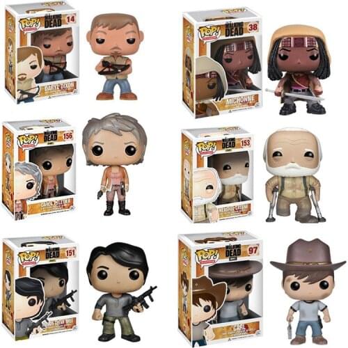 The Walking Dead Character 10cm Action Figure Toys