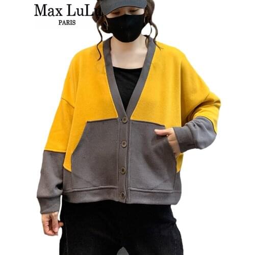 Женские весенние куртки Max LuLu China At AliExpress