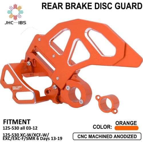Motorcycle CNC Rear Brake Disc Guard Hub Spacer Caliper Guard For KTM Husqvarna SX XC XCF XCW XCFW EXC 125 150 250 350 450 530
