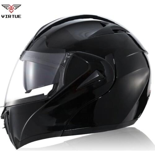 2021 motocross Flip Up Helmet DOT casco casque moto motorbike Motorcycle Helmet With Inner Sun Visor Helmets for man kask L XL