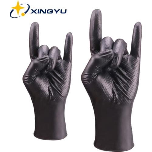 Nitrile Gloves Vinyl Gloves 50 Pcs Food Grade Waterproof Allergy Free Durable Glove Work Safety Gloves Synthetic Nitrile Gloves