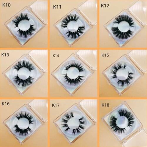 5D mink lashes eyelash extension natural length volume eyelashes cruelty-free mink false eyelashes Makeup