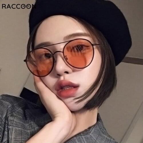 New Pilot Round Fashion Women Sunglasses Sexy Vintage Driving Retro Mirror Classic Aviation Sun Glasses Lady Shades Cute Eyewear