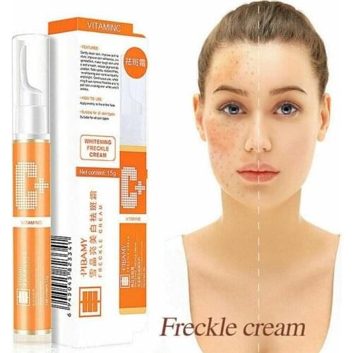 Vitamin C Whitening Cream Pen Remove Melasma Acne Spots Pigment Melanin Sunburn Pregnancy Spots Face Care Cream 15ml