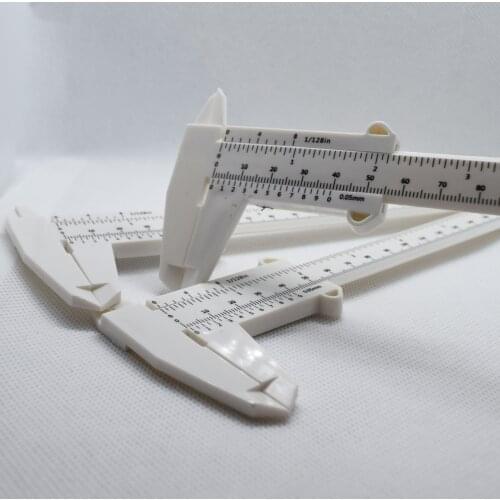 Makeup Portable 150mm Plastic Eyebrow Measuring Vernier Caliper Tattoo Microblading Ruler Permanent Make-Up Measurement